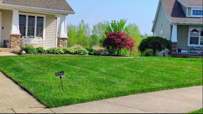  Front beds and borders stay tidy with landscape maintenance services that continue on schedule after you leave.
